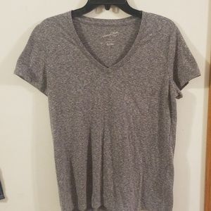 Grey V-Neck